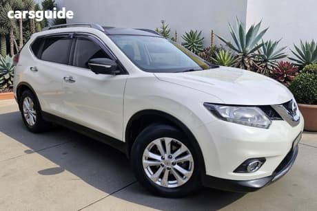 White 2016 Nissan X-Trail Wagon St-L (Fwd)
