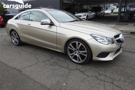 Beige 2016 Mercedes-Benz E200 Coupe