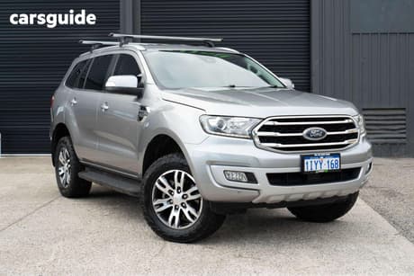 Silver 2019 Ford Everest Wagon Trend (4Wd 7 Seat)