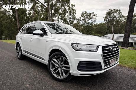 White 2018 Audi Q7 Wagon 50 Tdi Quattro