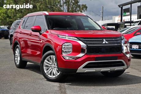 Red 2023 Mitsubishi Outlander Wagon Ls 7 Seat (2Wd)