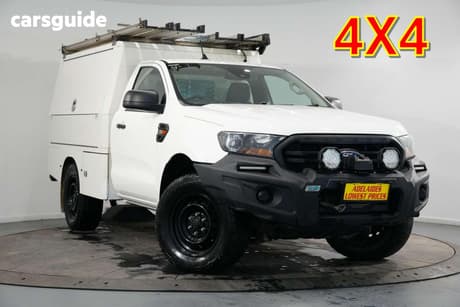 White 2021 Ford Ranger Cab Chassis Xl 3.2 (4X4)