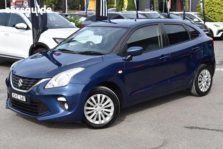 Blue 2020 Suzuki Baleno Hatchback Gl