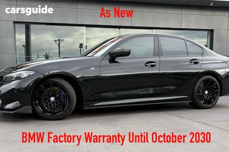 Black 2025 BMW 330I Sedan 30I