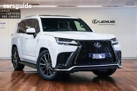White 2022 Lexus LX600 Wagon F Sport