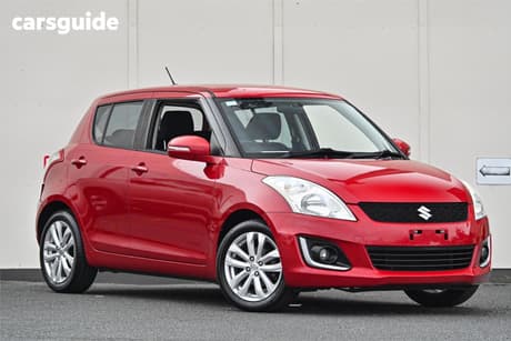 Red 2016 Suzuki Swift Hatchback Gl Navigator