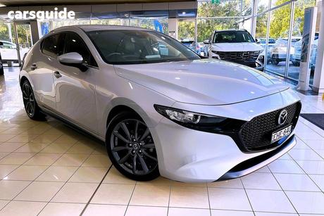 Silver 2020 Mazda 3 Hatchback G20 Touring