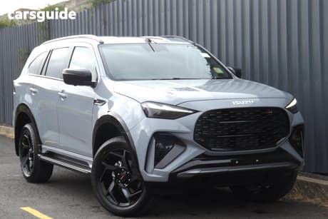 Grey 2026 Isuzu MU-X Wagon X-Terrain (4X4)