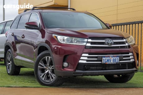 Red 2018 Toyota Kluger Wagon Gx (4X2)