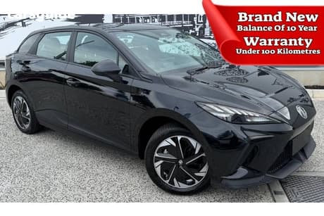 Black 2025 MG MG4 Hatchback Excite 51 125Kw
