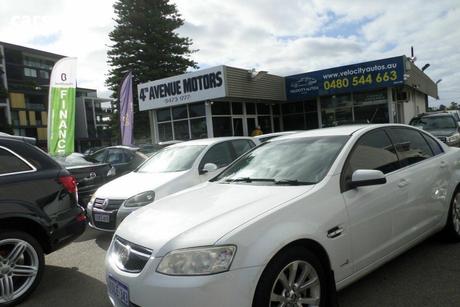 White 2011 Holden Commodore Sedan Equipe
