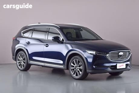 Blue 2019 Mazda CX-8 Wagon Asaki (Awd)