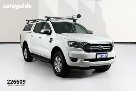 White 2019 Ford Ranger Double Cab Pick Up Xlt 3.2 (4X4)