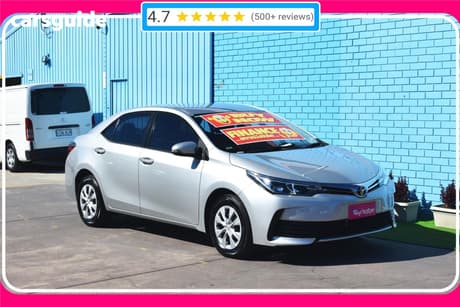 Silver 2019 Toyota Corolla Sedan Ascent