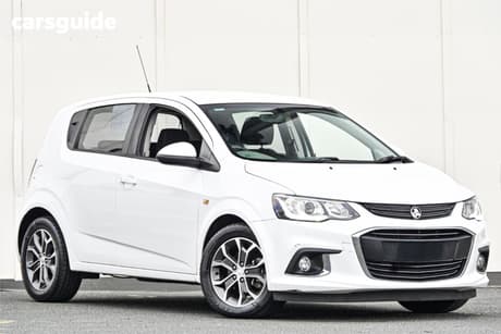 White 2018 Holden Barina Hatchback Cd