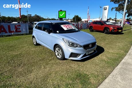 Silver 2021 MG MG3 Hatchback Core
