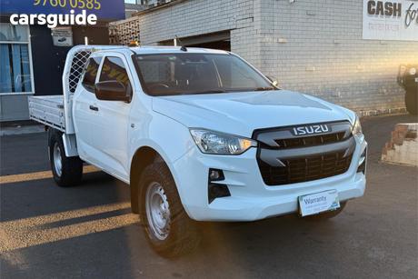 White 2020 Isuzu D-MAX Space Cab Utility Sx (4X2)