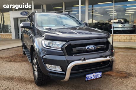 Grey 2018 Ford Ranger Dual Cab Pick-up Wildtrak 3.2 (4X4)