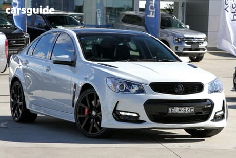 White 2016 Holden Commodore Sedan Ss-V Redline
