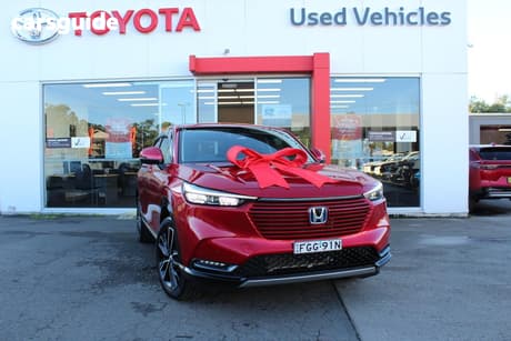 Red 2023 Honda HR-V SUV