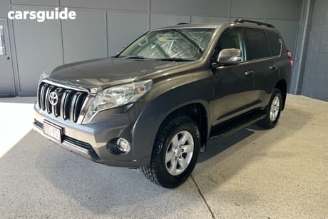 Grey 2015 Toyota Landcruiser Prado Wagon Gxl (4X4)