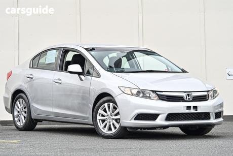 Silver 2013 Honda Civic Sedan Vti-L