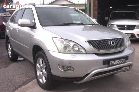 Silver 2004 Lexus RX330 Wagon Sports