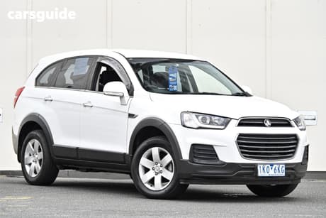 White 2018 Holden Captiva Wagon 7 Ls (Fwd) (5Yr)