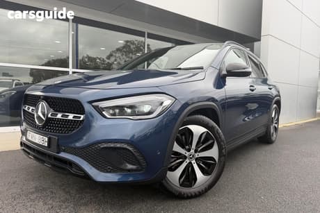 Blue 2020 Mercedes-Benz GLA250 Wagon 4Matic