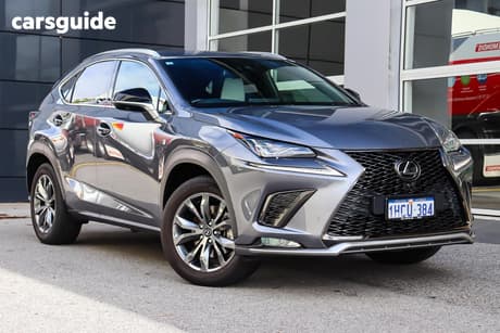 Grey 2020 Lexus NX300 Wagon F Sport (Fwd)
