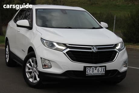 White 2019 Holden Equinox Wagon Ls Plus (Fwd) (5Yr)