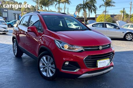 Red 2018 Holden Trax Wagon Ltz