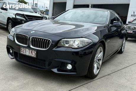 Black 2013 BMW 520D Sedan Modern Line