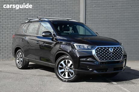 Black 2023 Ssangyong Rexton Wagon Adventure (4Wd)