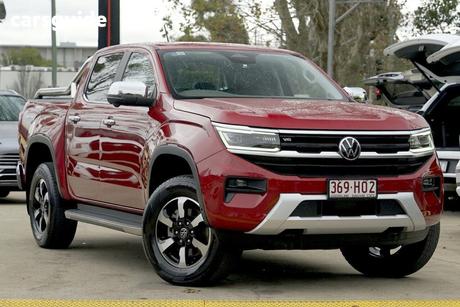 Red 2023 Volkswagen Amarok Dual Cab Utility Style Tdi600 4Motion