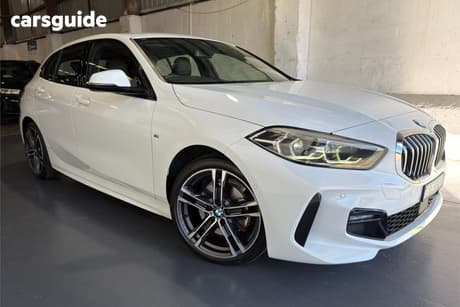 White 2021 BMW 118I Hatchback M Sport