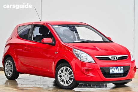Red 2010 Hyundai I20 Hatchback Active