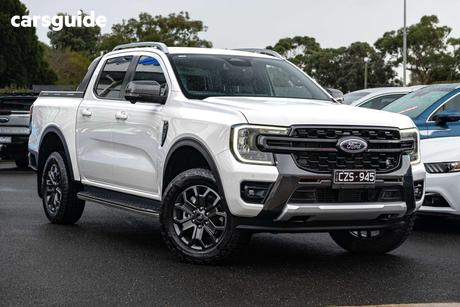 White 2024 Ford Ranger Double Cab Pick Up Wildtrak 3.0 (4X4)