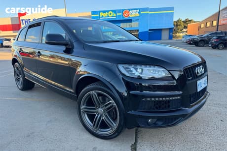 Black 2014 Audi Q7 Wagon 3.0 Tdi Quattro