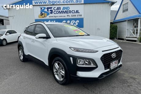 White 2018 Hyundai Kona Wagon Active (Fwd)