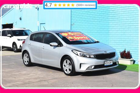 Silver 2017 Kia Cerato Hatchback S