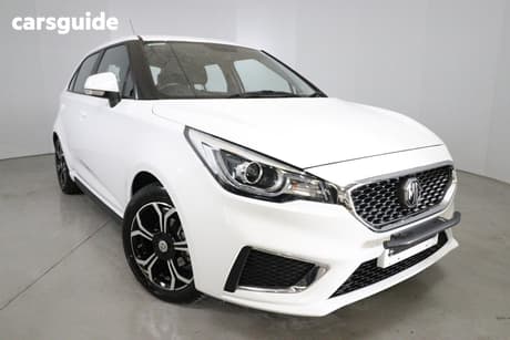 White 2022 MG MG3 Hatchback Excite (With Navigation)