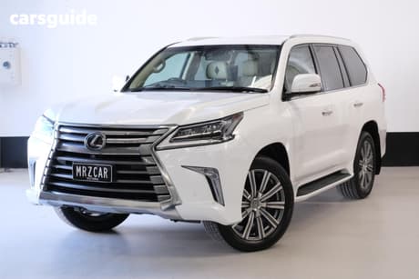 White 2017 Lexus LX570 Wagon