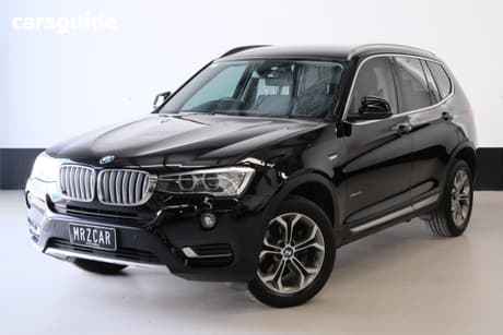 Black 2016 BMW X3 Wagon Xdrive 20I