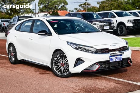 White 2021 Kia Cerato Hatchback Gt