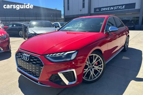 Red 2021 Audi S4 Sedan 3.0 Tfsi Quattro
