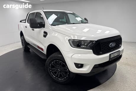 White 2022 Ford Ranger Double Cab Pick Up Fx4 3.2 (4X4)