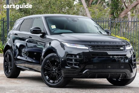Black 2026 Land Rover Range Rover Evoque Wagon P300E Autobiography (227Kw)