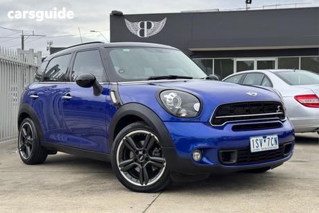 Blue 2015 Mini Countryman Wagon Cooper S