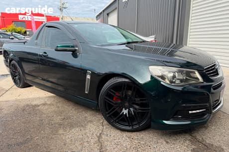 Green 2013 Holden UTE Utility Sv6